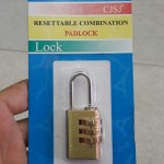 Khóa đồng số Pad Lock CJSJ Resettable combination