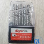 Bộ mũi khoan Kugel 19 chi tiết từ 1.0-10mm