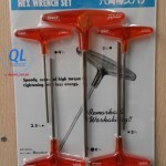 Bộ lục giác chữ T EIGHT No.018-1 Mighty type Hex wrench set